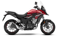 New 2017 HONDA CB500X CANDY ROSE RED You know that old saying? Life is what happens as you’re making plans? It’s the same thing with adventure. Hey, we all have to work. We all have bills to pay. But ever notice how some folks manage to squeeze a whole lotta fun in regardless? Like the folks who ride motorcycles—especially bikes like the Honda CB500X.